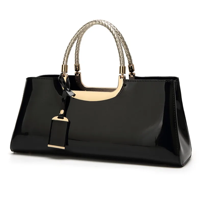 

Женская сумка из лакированной кожи высокого качества, сумка, основные дорожные сумки на плечо для женщин, 2021, сумки-тоуты, итальянские кожаные сумки, bolso mujer