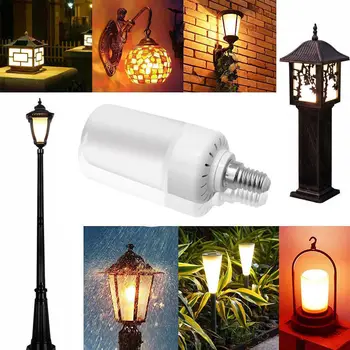 Creative LED Flame Effect Simulated Nature Fire Light Bulbs E27 LED Flame Effect Fire Light Decoration Lamp Flickering Decor
Creative LED Flame Effect Simulated Nature Fire Light Bulbs E27 LED Flame Effect Fire Light Decoration Lamp Flickering Decor