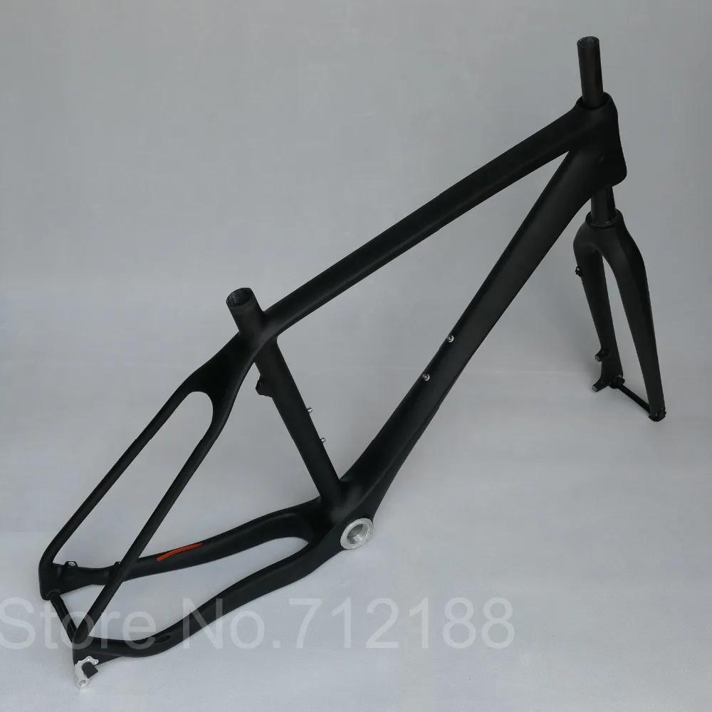 26er карбоновая рама MTB BSA/BB30 матовая/глянцевая для горного велосипеда 16 "18" +