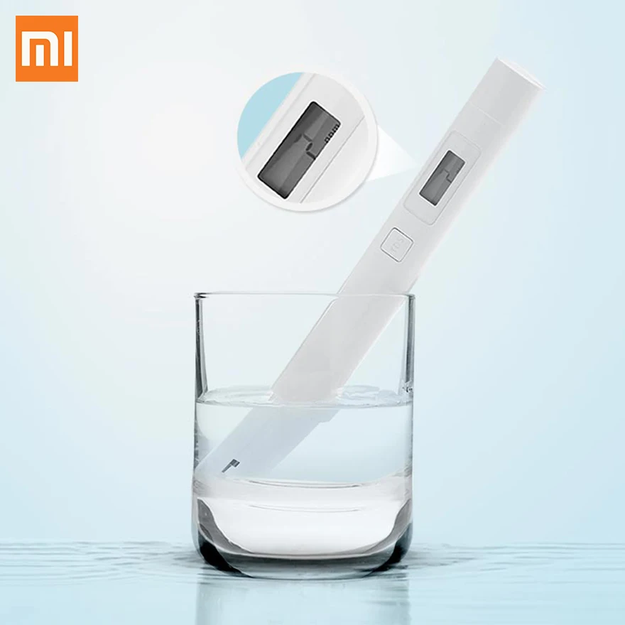 Xiaomi Mijia TDS Water Tester Portable Meter Detection Water Filter Quality Measuring Tool EC TDS-3 IPX6 Waterproof Test Pen
Xiaomi Mijia TDS Water Tester Portable Meter Detection Water Filter Quality Measuring Tool EC TDS-3 IPX6 Waterproof Test Pen