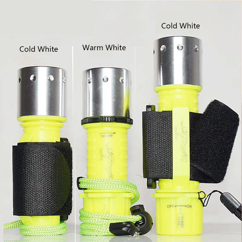 T6 High power strong light LED Waterproof scuba Diver Diving Flashlight underwater Flash Light Torch
T6 High power strong light LED Waterproof scuba Diver Diving Flashlight underwater Flash Light Torch