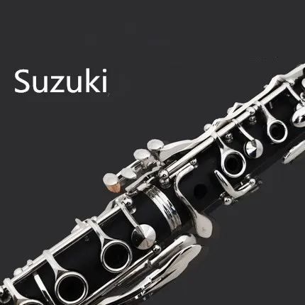 Japan's Suzuki 17 key B flat clarinet clarinet musical instruments Grading Test for beginners instruments free shipping
Japan's Suzuki 17 key B flat clarinet clarinet musical instruments Grading Test for beginners instruments free shipping