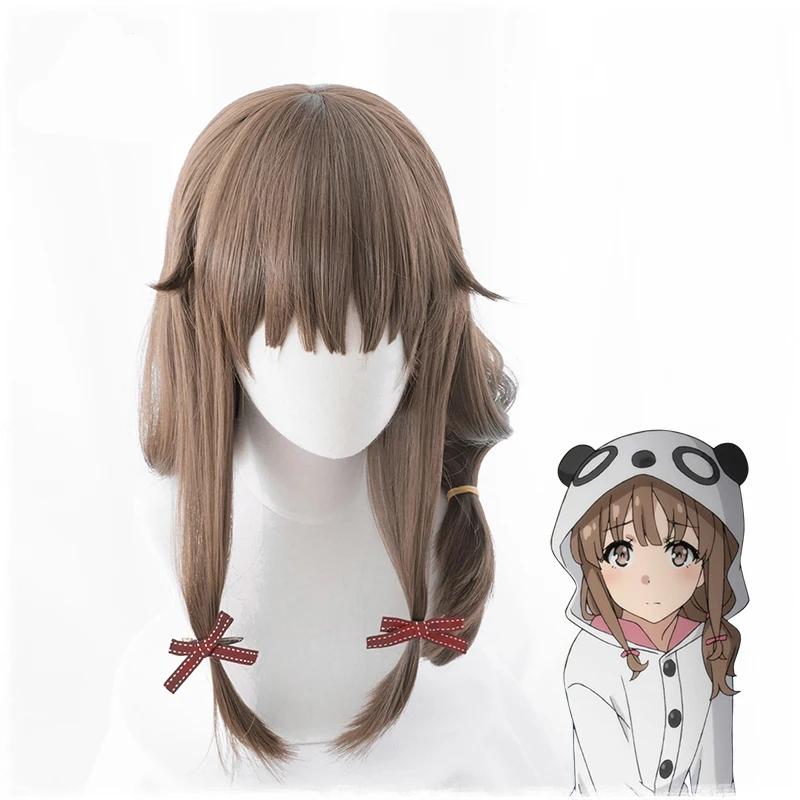 Rascal Does Not Dream of Bunny Girl Senpai Azusagawa Kaede Cosplay Wig for Women Straight Hair Synthetic Anime Hair Wig Brown
Rascal Does Not Dream of Bunny Girl Senpai Azusagawa Kaede Cosplay Wig for Women Straight Hair Synthetic Anime Hair Wig Brown