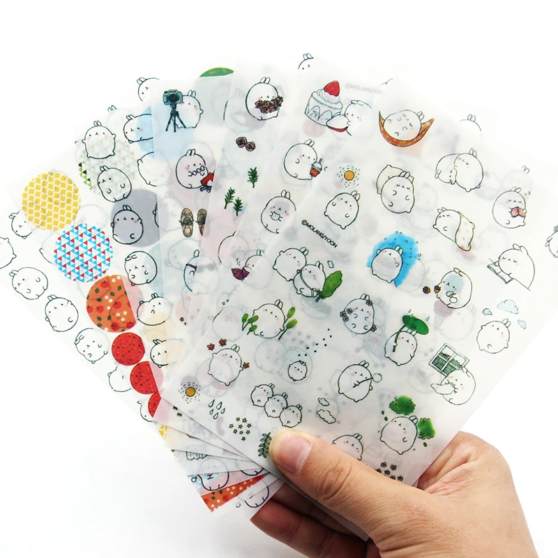 6PCS/Lot New Cute Stupid Meng Super Lovely Fat Rabbit Pet Decorative Stickers Children Stationery Decorative Diary
6PCS/Lot New Cute Stupid Meng Super Lovely Fat Rabbit Pet Decorative Stickers Children Stationery Decorative Diary