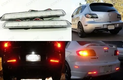 For Mazda3 Axela Clear Lens Bumper Reflector LED Backup Tail Brake Light For Mazdaspeed3 2004-2009
For Mazda3 Axela Clear Lens Bumper Reflector LED Backup Tail Brake Light For Mazdaspeed3 2004-2009