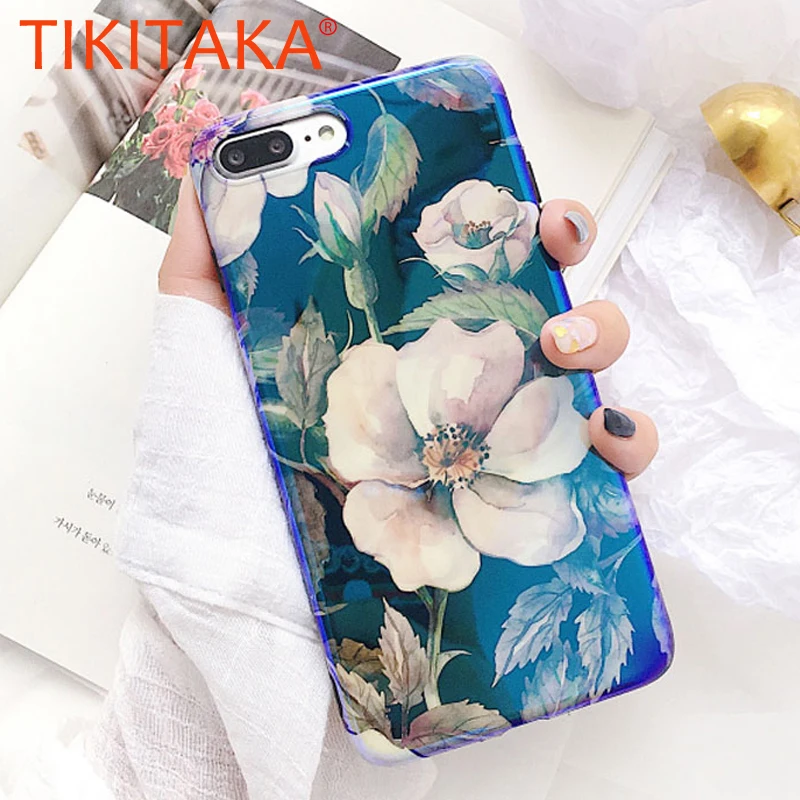 Tikitaka Retro Camellia Flowers Phone Cases For iphone X 7 8 Plus Shiny blu ray Soft silicon case for iphone 6 6s 6plus Covers
Tikitaka Retro Camellia Flowers Phone Cases For iphone X 7 8 Plus Shiny blu ray Soft silicon case for iphone 6 6s 6plus Covers