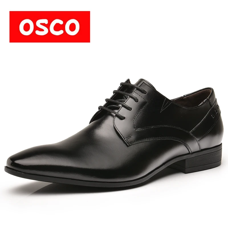 OSCO/прямые поставки с фабрики модная мужская обувь из натуральной кожи Мужские