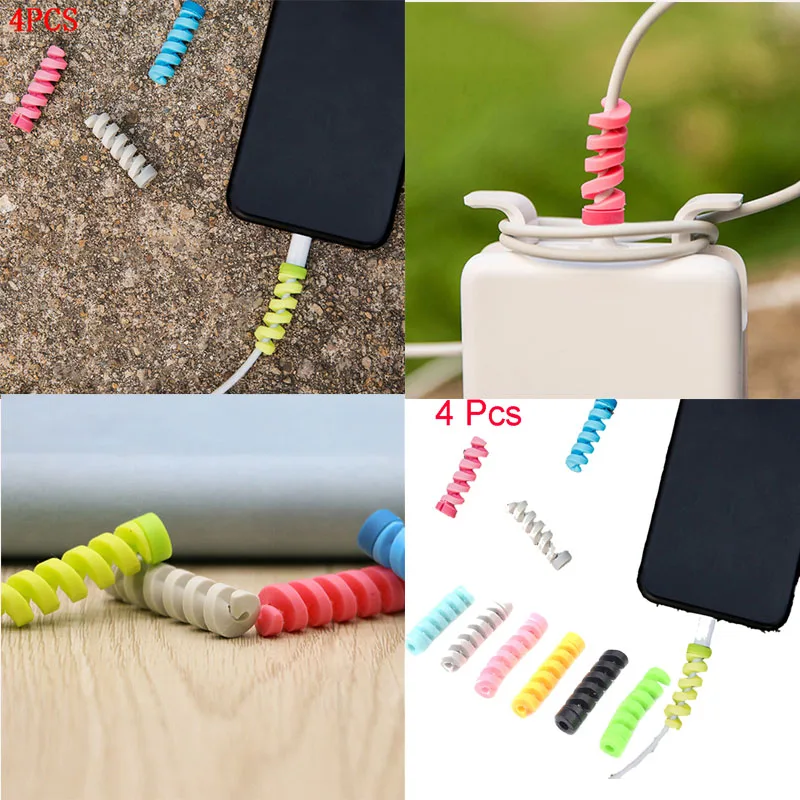 4Pcs/lot Charging Cable Protector Saver Cover For Apple iPhone 8 X Lightning USB Charger Cable Cord Cute Random Color
4Pcs/lot Charging Cable Protector Saver Cover For Apple iPhone 8 X Lightning USB Charger Cable Cord Cute Random Color