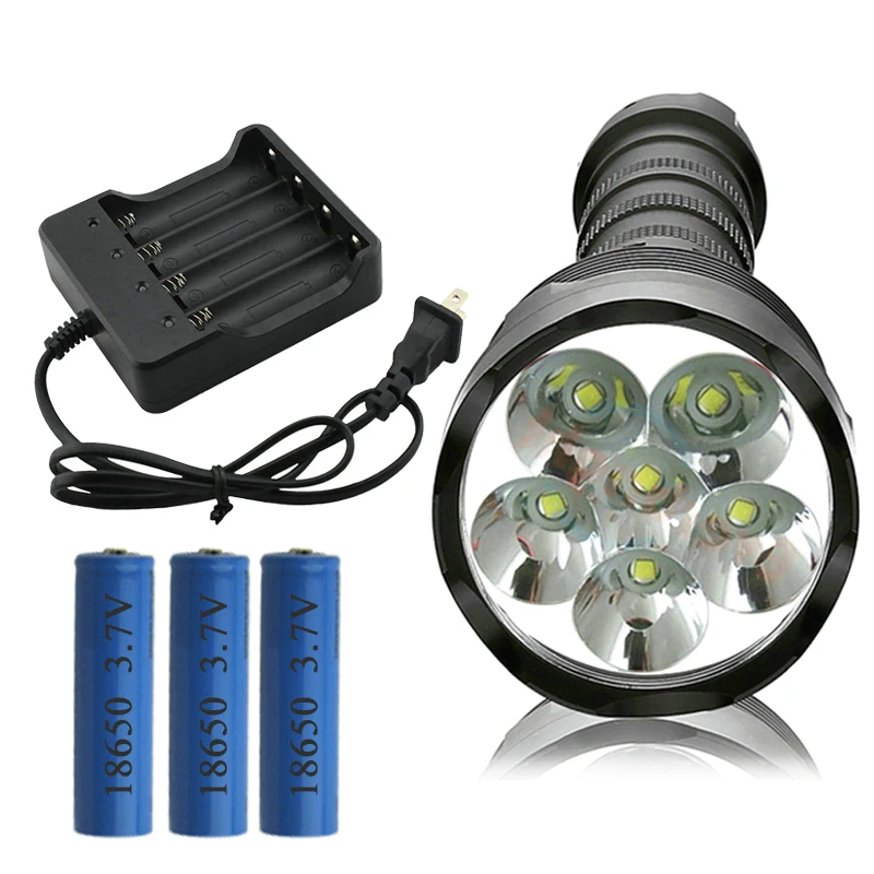 Portable powerful led flashlight torch 6 CREE XML T6 18650 LED TORCH LAMP rechargeable flash light linterna tactica zaklamp LAMP
Portable powerful led flashlight torch 6 CREE XML T6 18650 LED TORCH LAMP rechargeable flash light linterna tactica zaklamp LAMP