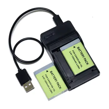 2PCS NB-13L NB13L Rechargeable Li-ion Battery + USB Charger for Canon PowerShot G5X G7X G9X Mark II SX620 SX720 SX730 HS Camera
2PCS NB-13L NB13L Rechargeable Li-ion Battery + USB Charger for Canon PowerShot G5X G7X G9X Mark II SX620 SX720 SX730 HS Camera
