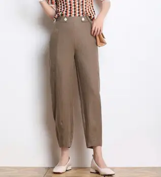 100% linen harem pants for women new summer autumn spring casual capris female green red white coffee 6 colour plus size wmq0904
100% linen harem pants for women new summer autumn spring casual capris female green red white coffee 6 colour plus size wmq0904