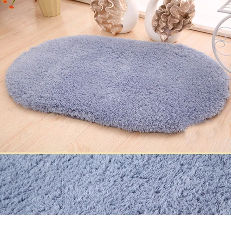 40*60cm Super Soft Carpet For Bedroom Living room Kitchen Parlor Bathroom Rug Mat Solid Oval Floor Mats Home Decor Decoration
40*60cm Super Soft Carpet For Bedroom Living room Kitchen Parlor Bathroom Rug Mat Solid Oval Floor Mats Home Decor Decoration