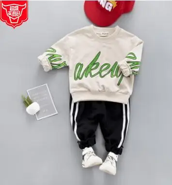 Baby Boy Clothes Set 2019 Spring Autumn New Stylish Letter Print Child Two Piece Suits Long Sleeve Baby Girls Suit SY-F191201
Baby Boy Clothes Set 2019 Spring Autumn New Stylish Letter Print Child Two Piece Suits Long Sleeve Baby Girls Suit SY-F191201