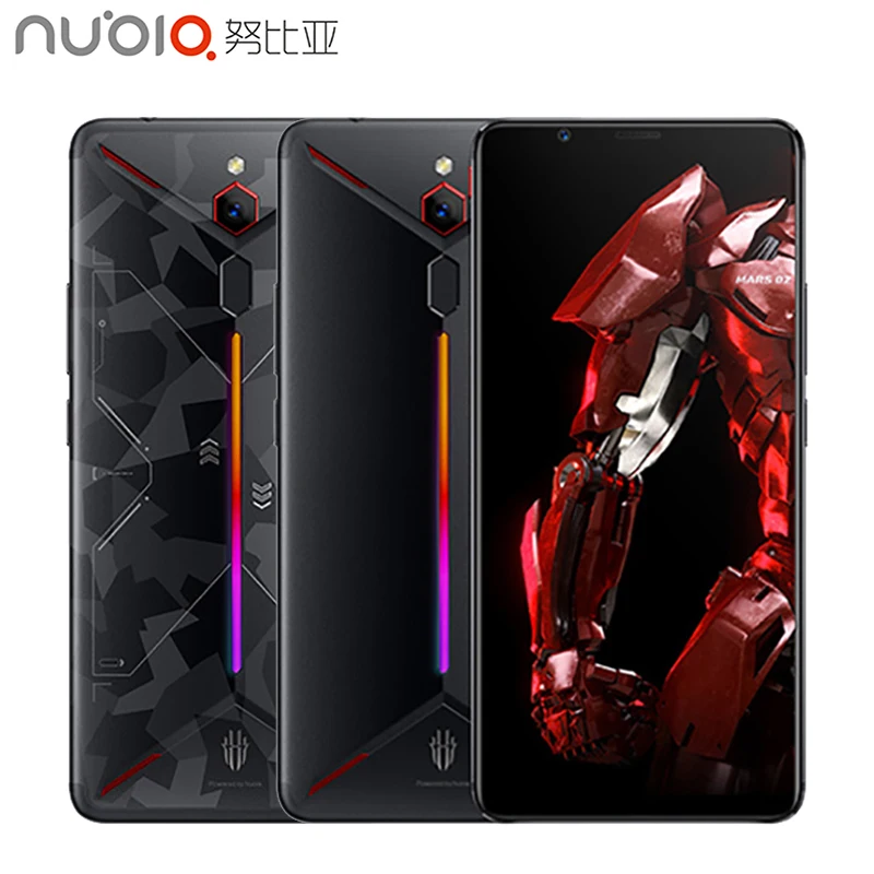 

ZTE Nubia Red Magic Mars Game Phone 6.0 inch 6GB/8GB/10GB RAM 128GB/256GB ROM Snapdragon 845 Octa-core Android 9.0 Smartphone