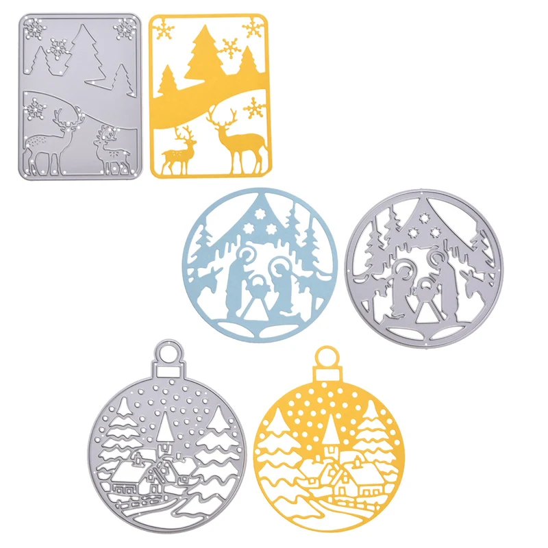 Christmas Metal Cutting Dies Stencil DIY Scrapbooking Embossing Paper Card Decor 
Christmas Metal Cutting Dies Stencil DIY Scrapbooking Embossing Paper Card Decor