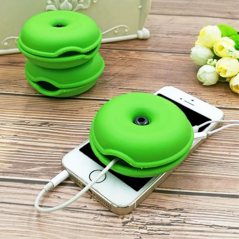 5x Turtle Cable Cord Organizer Wrap Wire Winder Earphone Headphone Holder Useful 