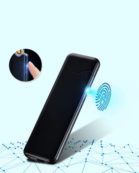 Latest Ultra-thin Fingerprint Touch Sensor Cigarette Lighter Rechargeable USB Charging Lighter Spare Electric Wire
Latest Ultra-thin Fingerprint Touch Sensor Cigarette Lighter Rechargeable USB Charging Lighter Spare Electric Wire