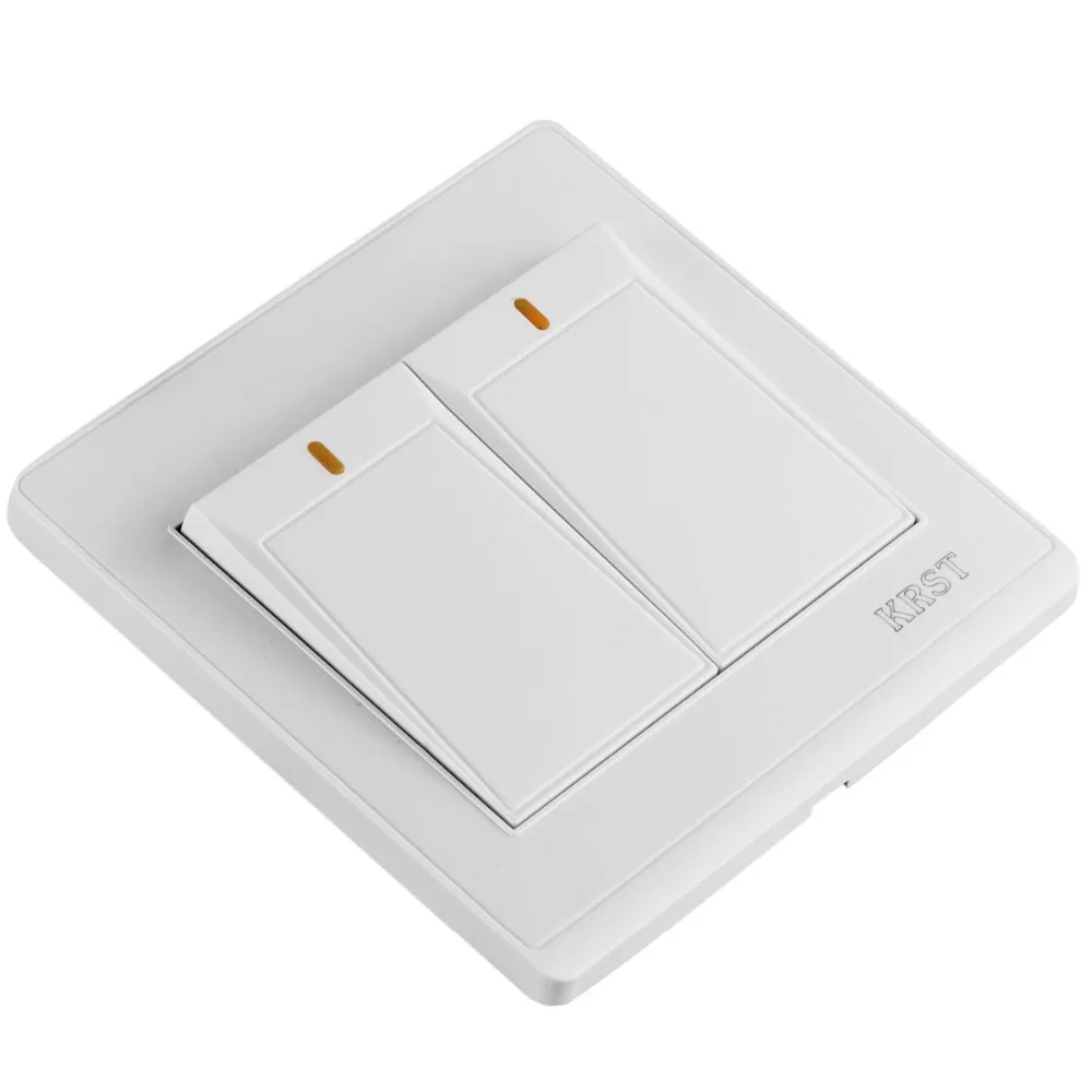 Household Wall Switch Socket 86 Type Concealed Ceramic White, Two Open Double Control Switch, PC 250V 10A
Household Wall Switch Socket 86 Type Concealed Ceramic White, Two Open Double Control Switch, PC 250V 10A