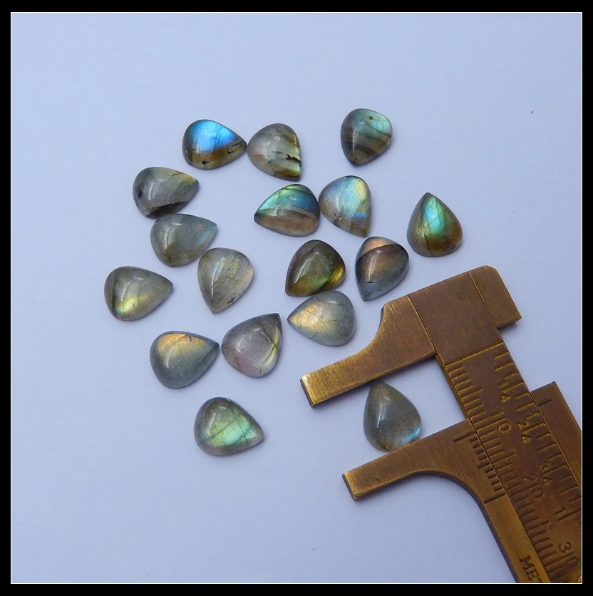 Factory direct Wholesales Natural Stone Flashy Labradorite Water Drop 10mm Dome Flatback Beauty Cabochons DIY Making
Factory direct Wholesales Natural Stone Flashy Labradorite Water Drop 10mm Dome Flatback Beauty Cabochons DIY Making