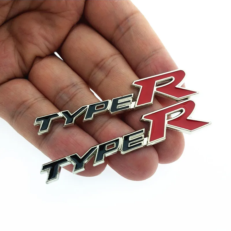 CDIY 2PCS/set TYPER TYPE R Small Metal Emblem Badge Sticker For Honda CIVIC Type R Logo FD2 FD FA 5 Mugen Racing Car Styling
CDIY 2PCS/set TYPER TYPE R Small Metal Emblem Badge Sticker For Honda CIVIC Type R Logo FD2 FD FA 5 Mugen Racing Car Styling
