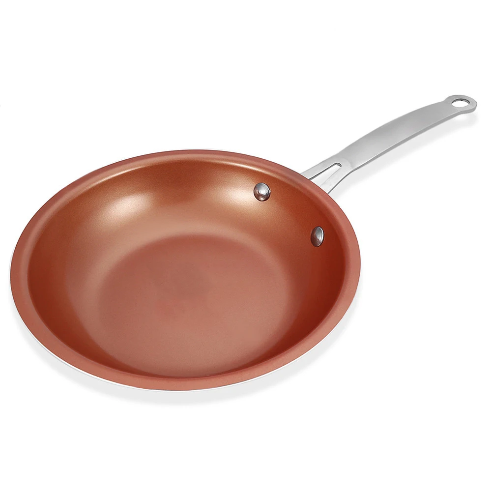 9.5 Inch Non-stick Frying Pan With Ceramic Coating Oven Pans Induction Cooker Heat-resistant Handle Frying pan
9.5 Inch Non-stick Frying Pan With Ceramic Coating Oven Pans Induction Cooker Heat-resistant Handle Frying pan