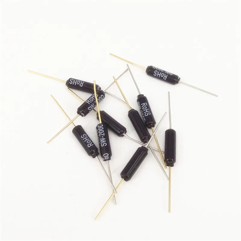 10pcs/lot SW-200D Vibration switch Ball switch Tilt switch Double bead Angle sensor
10pcs/lot SW-200D Vibration switch Ball switch Tilt switch Double bead Angle sensor