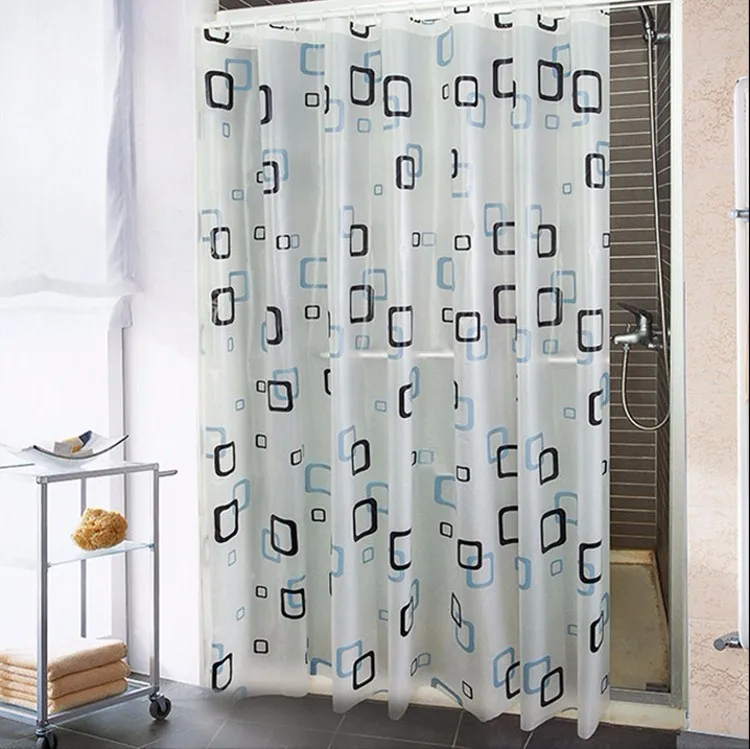 220(W)*180cm(H) Bathroom Waterproof Shower Curtain Retaining water curtain liner With hook
220(W)*180cm(H) Bathroom Waterproof Shower Curtain Retaining water curtain liner With hook