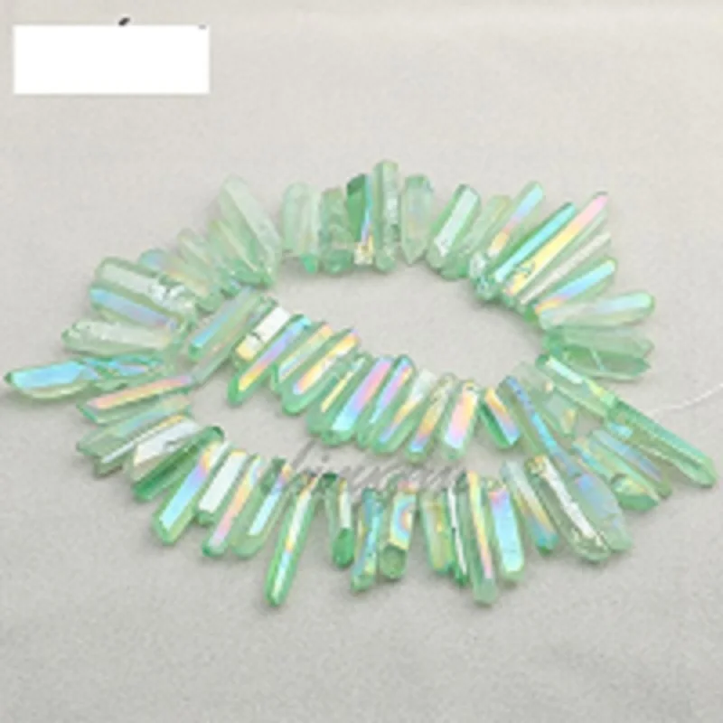50g Angel Aura Titanium Quartz Crystal Wand Point Pendant Gemstone Healing Titanium Tibetan Energy obelisk Necklace 8-15pcs
50g Angel Aura Titanium Quartz Crystal Wand Point Pendant Gemstone Healing Titanium Tibetan Energy obelisk Necklace 8-15pcs