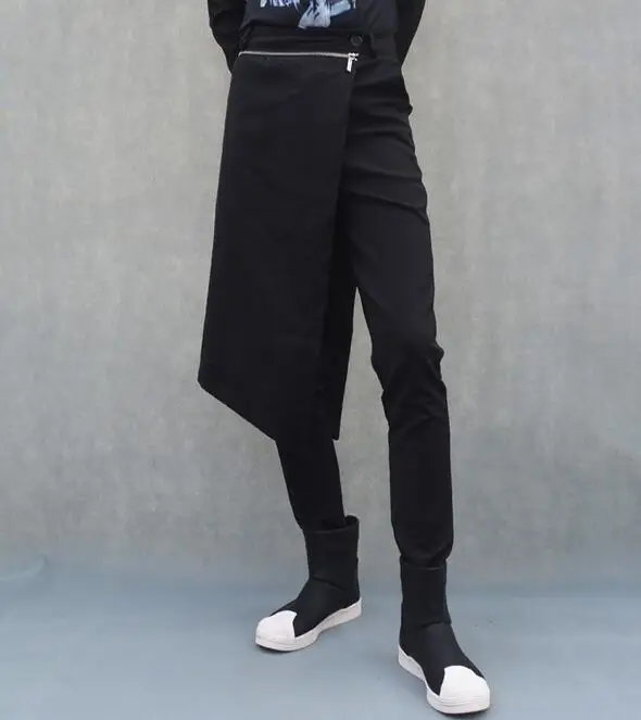 2019 spring new hair stylist Nightclubs men Korean culottes feet casual trousers, slim stage performances Punk harem pants
2019 spring new hair stylist Nightclubs men Korean culottes feet casual trousers, slim stage performances Punk harem pants