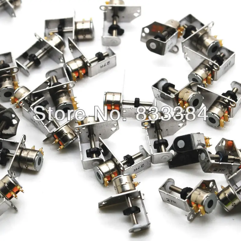 Wholesale New 10PCS sanyo 2 Phase 4 Wire Mimi stepper motor micro stepper motor D6mm 3-5V DC stepper motor free shipping
Wholesale New 10PCS sanyo 2 Phase 4 Wire Mimi stepper motor micro stepper motor D6mm 3-5V DC stepper motor free shipping