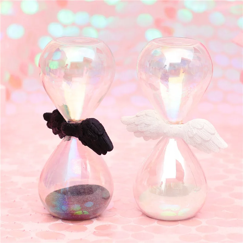 SIBAOLU Creative Colorful Angle Design Hourglass Home Decor Wing Figurine Girlfriend Gift Bedroom Decoration
SIBAOLU Creative Colorful Angle Design Hourglass Home Decor Wing Figurine Girlfriend Gift Bedroom Decoration