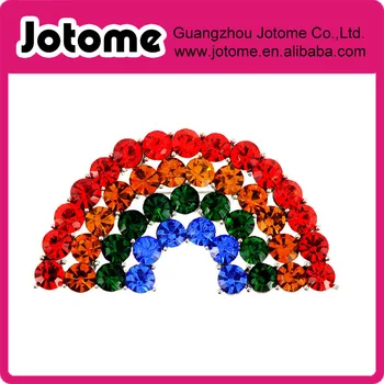 100pcs Wholesale Fashion Multicolor Rainbow brooch Pin Jewelry Gift 2 x 1.125 inches 
100pcs Wholesale Fashion Multicolor Rainbow brooch Pin Jewelry Gift 2 x 1.125 inches