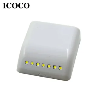 ICOCO 7 LED Smart Sensor Control Activated Wall Door Mounted Night Light Pure White Small LED Light For Cabinets Wardrobe Drawer
ICOCO 7 LED Smart Sensor Control Activated Wall Door Mounted Night Light Pure White Small LED Light For Cabinets Wardrobe Drawer