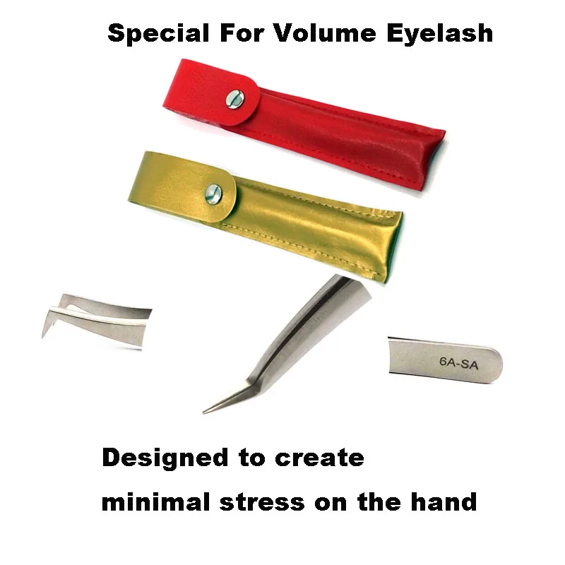 Premium 6A-SA Eyelash Tweezers Stainless Steel False Eyelash Tweezers Eyelash Extension Tools Eye Lash Applicator False Eyelash
Premium 6A-SA Eyelash Tweezers Stainless Steel False Eyelash Tweezers Eyelash Extension Tools Eye Lash Applicator False Eyelash