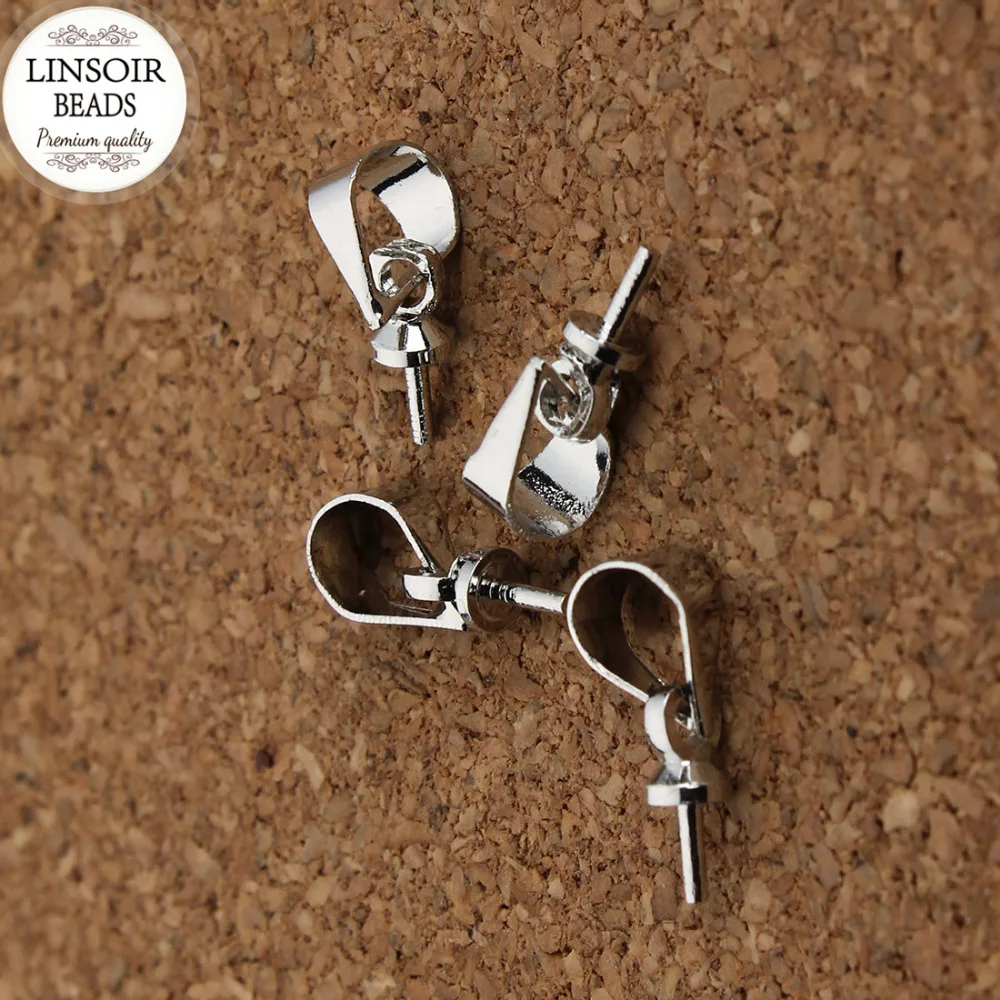 100pcs/lot 11mm Rhodium Color Pinch Bail Clasps Hooks For PendanCce Hooks Eyelets Screw Hooks DIY Jewelry Accessories F349
100pcs/lot 11mm Rhodium Color Pinch Bail Clasps Hooks For PendanCce Hooks Eyelets Screw Hooks DIY Jewelry Accessories F349