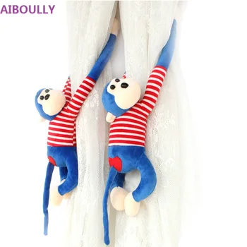 AIBOULLY A Pair Korean Style Monkey Window Curtain Tieback Cartoon Plush Tie Back Decor Holder Buckle Hold back Belt Hooks
AIBOULLY A Pair Korean Style Monkey Window Curtain Tieback Cartoon Plush Tie Back Decor Holder Buckle Hold back Belt Hooks