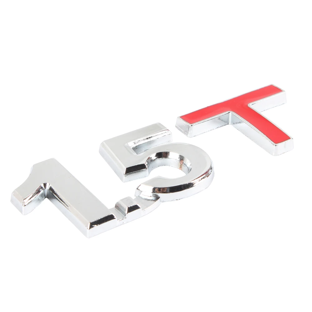 1.5T Car Sticker Metal Rear Emblem Car Styling Letter Number Decoration Car Accessories
1.5T Car Sticker Metal Rear Emblem Car Styling Letter Number Decoration Car Accessories