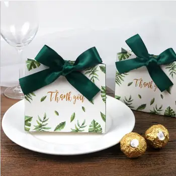 50PCS Square green leaves Candy Bag Box for Party Table Decoration/Event Party Supplies/Wedding Favours Gift Boxes
50PCS Square green leaves Candy Bag Box for Party Table Decoration/Event Party Supplies/Wedding Favours Gift Boxes