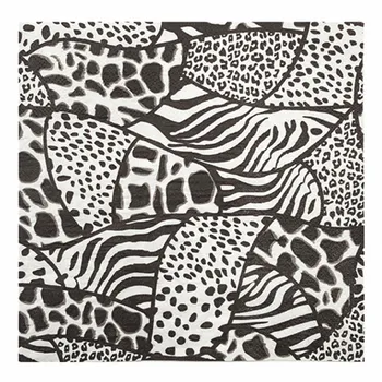 Vintage table paper napkins tissue white black printed Leopard decoupage wedding party christmas handkerchief decor serviettes
Vintage table paper napkins tissue white black printed Leopard decoupage wedding party christmas handkerchief decor serviettes