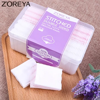 Zoreya Brand Hot sales Cosmetic Make up Facial Cotton Pads cosmetics Puff Organic Cotton Swab Box Eye Cleansing Pads 140PCS
Zoreya Brand Hot sales Cosmetic Make up Facial Cotton Pads cosmetics Puff Organic Cotton Swab Box Eye Cleansing Pads 140PCS