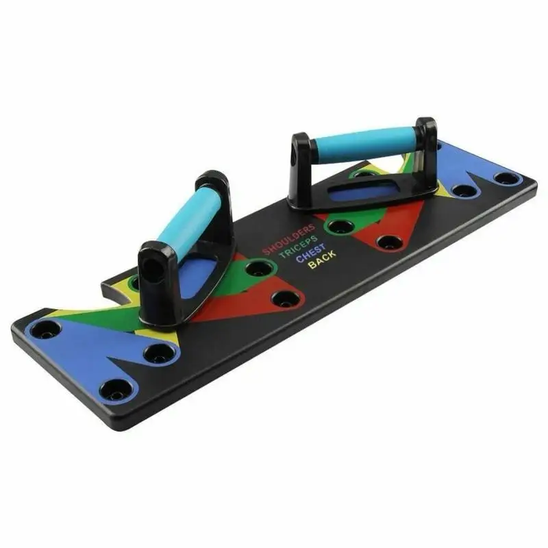 9 System Push Up Rack Board for Men Women Comprehensive Fitness Exercise Workout Push-up Stands Body Building Training GYM
9 System Push Up Rack Board for Men Women Comprehensive Fitness Exercise Workout Push-up Stands Body Building Training GYM