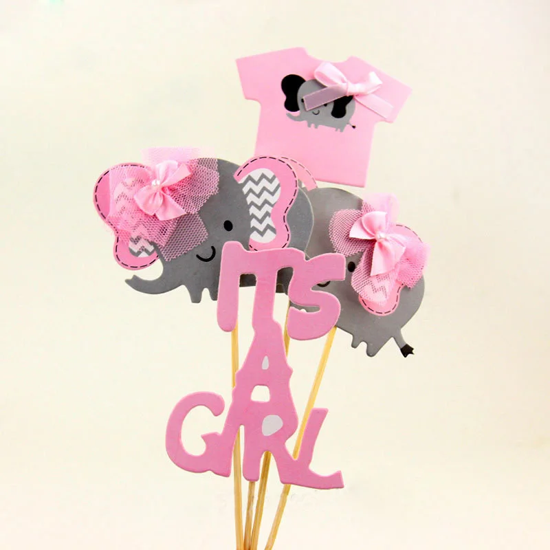 It's a Girl Cupcake Topper Cute Pink Elephant Cloth Paper Cake Topper For Gender Reveal Baby Shower Party Cake Decorations Tools
It's a Girl Cupcake Topper Cute Pink Elephant Cloth Paper Cake Topper For Gender Reveal Baby Shower Party Cake Decorations Tools