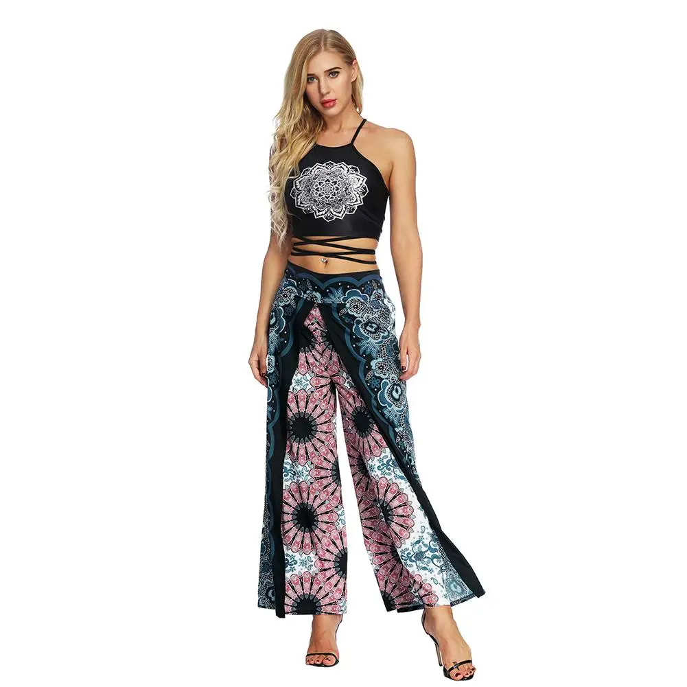 Women's fashion losse yoga broek digital printing yoga pants casual high waist wide leg sports loose yoga pants without tops
Women's fashion losse yoga broek digital printing yoga pants casual high waist wide leg sports loose yoga pants without tops