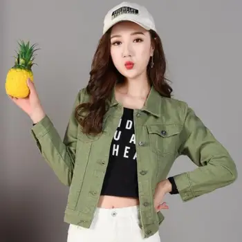 Women's Jacket Women's Jeans Jacket Denim Jacket Windbreaker Girls Fashion Casual Vintage Long Sleeve Pink Coat
Women's Jacket Women's Jeans Jacket Denim Jacket Windbreaker Girls Fashion Casual Vintage Long Sleeve Pink Coat
