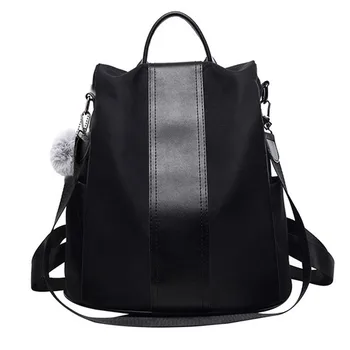 Women Fashion Concise Norm Backpack 2019 New Perfect Neutral Schoolbag Knap-sack Anti-theft Design and Waterproof Nylon Backpack
Women Fashion Concise Norm Backpack 2019 New Perfect Neutral Schoolbag Knap-sack Anti-theft Design and Waterproof Nylon Backpack