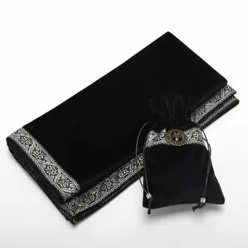 Thick velvet Board Game Textiles Tarot 66*66cm Table Cover Playing Cards Pentacle Tarot Game Tablecloth with bag
Thick velvet Board Game Textiles Tarot 66*66cm Table Cover Playing Cards Pentacle Tarot Game Tablecloth with bag