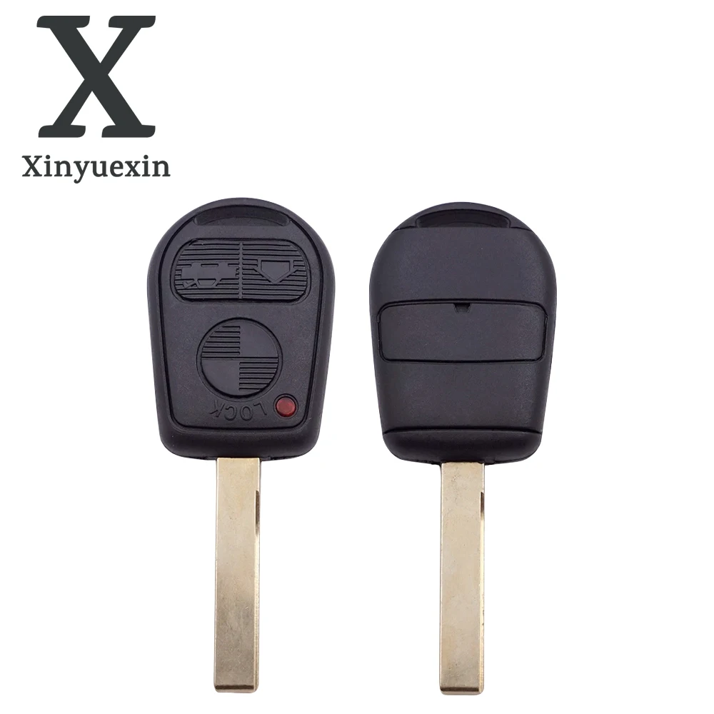 Xinyuexin 3 Buttons Car Key Replacement Remote Key Case Shell Fob for BMW E31 E32 E34 E36 E38 E39 E46 Z3 Uncut Blade
Xinyuexin 3 Buttons Car Key Replacement Remote Key Case Shell Fob for BMW E31 E32 E34 E36 E38 E39 E46 Z3 Uncut Blade