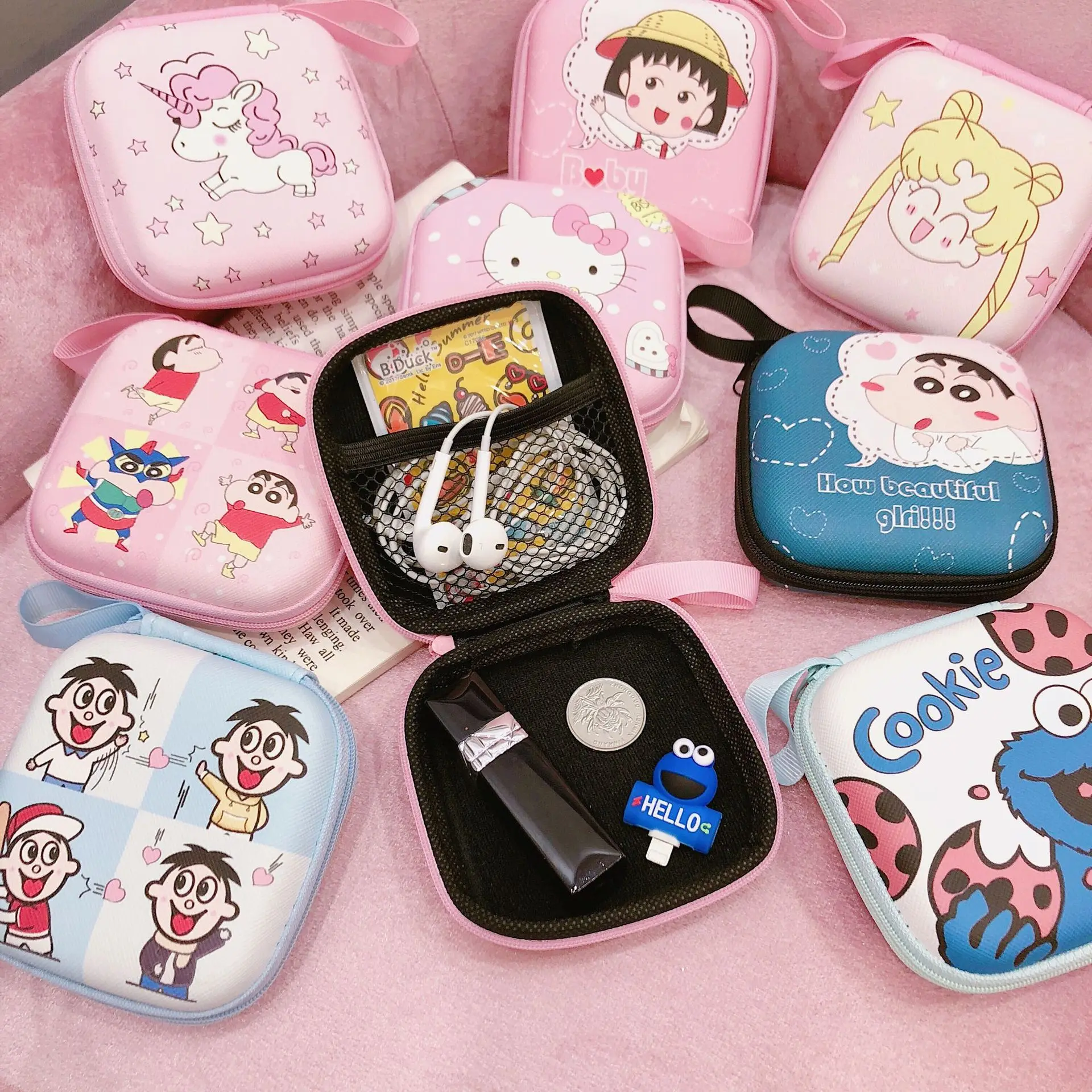 Earphone Wire Organizer Cartoon Mini Zipper Hard Data Line Cables Storage Box Case Container Coin Headphone Protective Container
Earphone Wire Organizer Cartoon Mini Zipper Hard Data Line Cables Storage Box Case Container Coin Headphone Protective Container