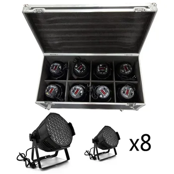Flight Case/8picese Aluminum Alloy LED RGB 54x9W Lighting professionals Wedding Bar Stage Effect Party Lamp Disco lighting
Flight Case/8picese Aluminum Alloy LED RGB 54x9W Lighting professionals Wedding Bar Stage Effect Party Lamp Disco lighting