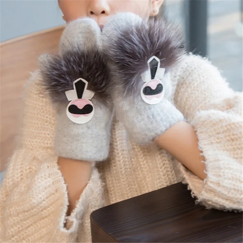 Fashion 4-8 Years Old Children Winter Warm Outdoor Soft Gloves Cartoon Villain Knit Rabbit Hair Mittens Fur Wool For Boys Girls
Fashion 4-8 Years Old Children Winter Warm Outdoor Soft Gloves Cartoon Villain Knit Rabbit Hair Mittens Fur Wool For Boys Girls